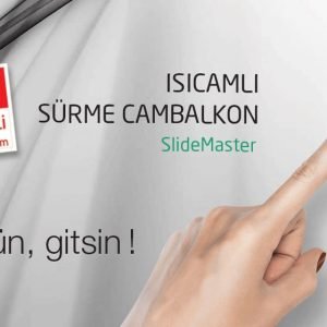 Slide Master Isıcamlı Sürme Cam Balkon
